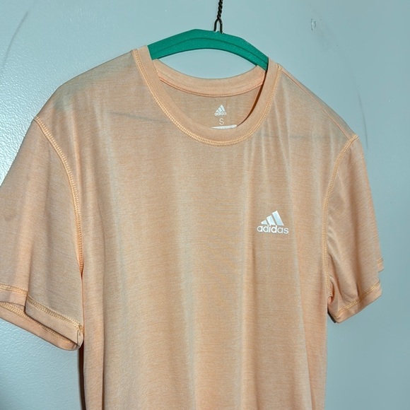 Adidas Men's Peach T-Shirt - Picture 2 of 4